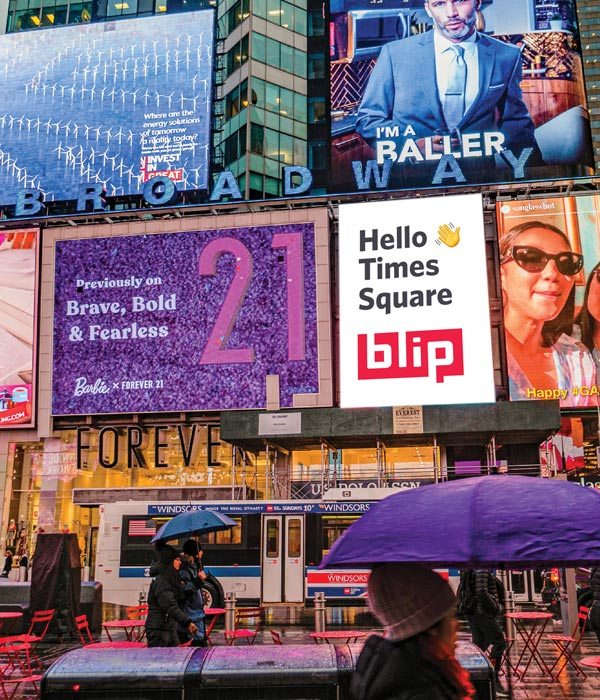 Electronic billboard advertising near me - Digital Billboard Advertising Companies OnBillboards - Outdoor Digital Billboard Advertising Example by Blip Billboards